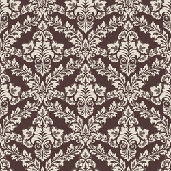 damask seamless pattern background classical vector image