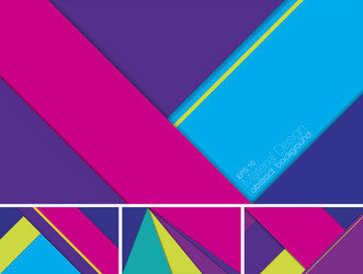 material design abstract background vector image