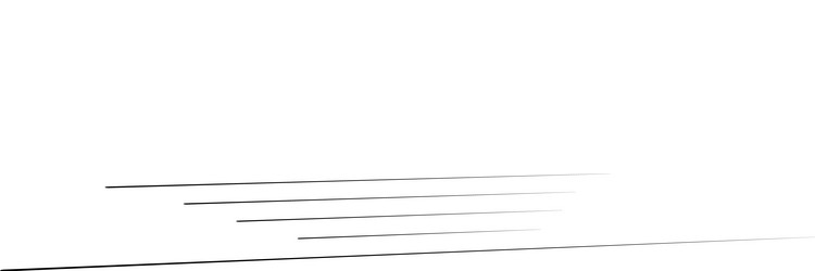 3d straight parallel dynamic irregular lines vector image