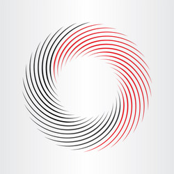 Abstract Circular Frame Icon vector image