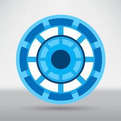 cyber eye symbol icon vector