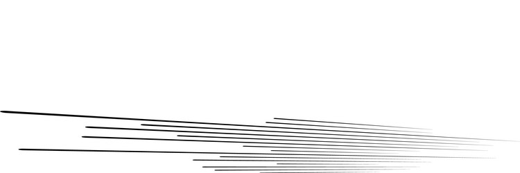 3d straight parallel dynamic irregular lines vector image