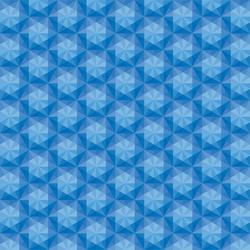 Blue Triangular Mosaic Pattern vector image