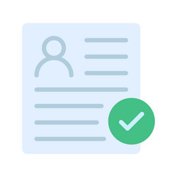 valid user profile icon image suitable vector image