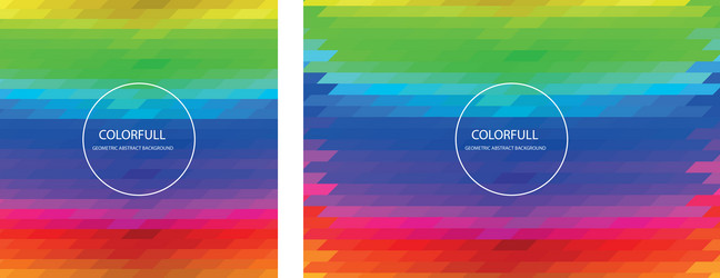 abstract background with geometric shapes vector image
