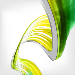 abstract background with waves and lines vector image