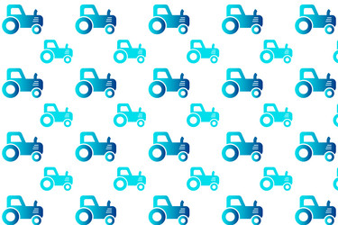 abstract tractor pattern background vector image