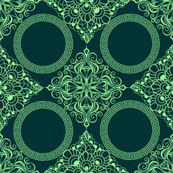 seamless graphic pattern tile with abstract vector image
