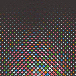 abstract background with a colourful halftone vector image
