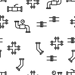 pipeline seamless pattern vector image