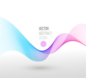 template leaflet design with color lines vector image
