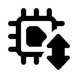 transferring information with use of microchip vector image