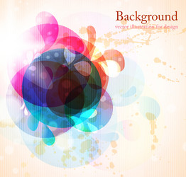 abstract background in color vector image