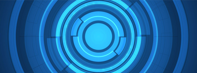 abstract overlap circle digital background smart vector image