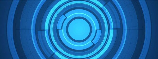 Abstract overlap circle digital background smart vector