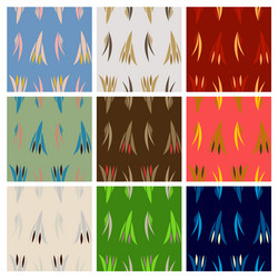 abstract simple pattern hand drawn for your design vector image