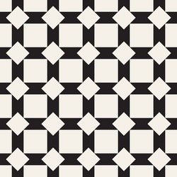 seamless pattern repeating geometric elements vector image
