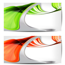 abstract background with waves and lines vector image