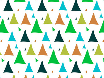 abstract multicoloured triangle background pattern vector image