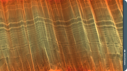 Dynamic Particle Network Background vector image