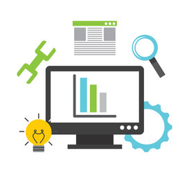 programming software vector image