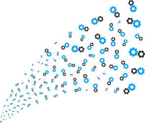 gears source stream vector image