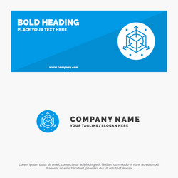 scale modification design 3d solid icon website vector image