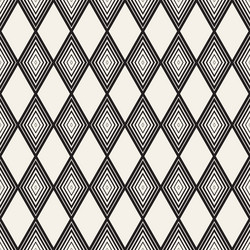 seamless pattern repeating geometric elements vector image