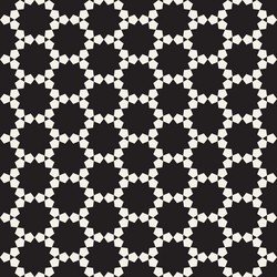 seamless pattern repeating geometric elements vector image