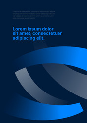 layout template for events or business related vector image