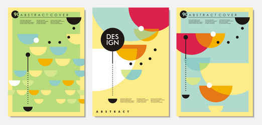 Abstract Document Patterns vector image