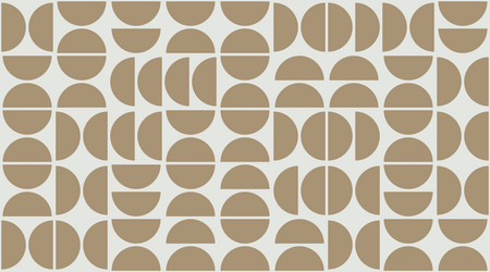 Geometry minimalistic bauhaus pattern vector