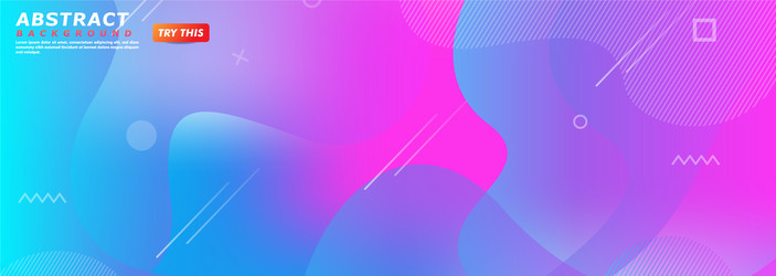 abstract colorful with dynamic liquid texture vector image