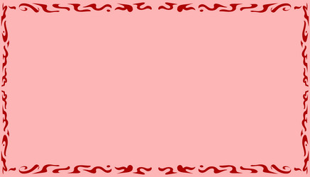 red abstract background frame border texture vector image