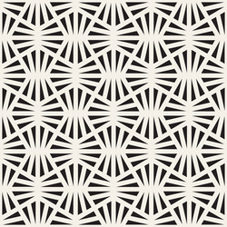 seamless pattern repeating geometric elements vector image