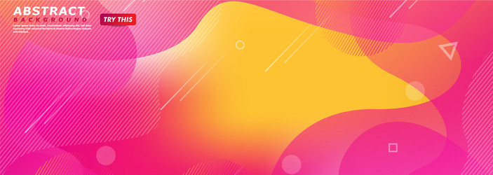 abstract colorful with dynamic liquid texture vector image