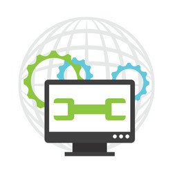 programming software vector image