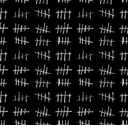 Tally Marks Counting Pattern vector image