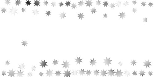 Falling stars on a white background Royalty Free Vector
