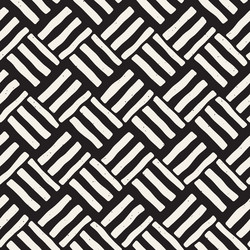hand drawn seamless repeating pattern with lines vector image