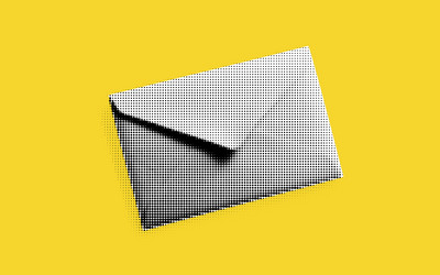 exploration of color and form in a halftone vector image