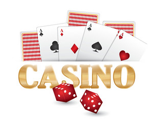 Casino gambling game vector