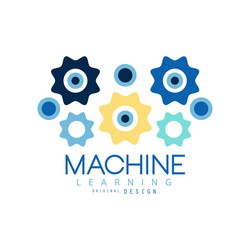 machine learning process and data science vector image
