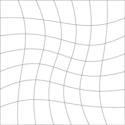 grid mesh lattice grating with distort deform vector image