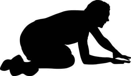 Man Lying Down Silhouette Vector Images (83)
