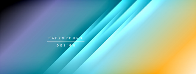 dynamic shadow lines with gradient colors vector image