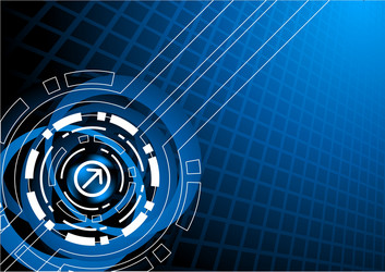 Tech Blueprint – Abstract Background vector image