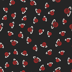 line 3d modeling icon isolated seamless pattern vector image