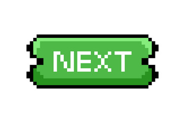 pixel game ui element that enhance interactive vector image