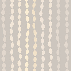 seamless pattern with strings of beads vector image